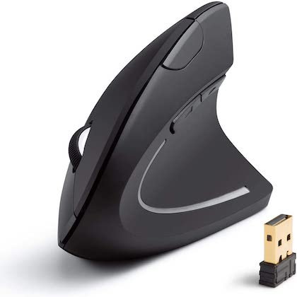 Essential Product Anker 2.4G Wireless Vertical Ergonomic Optical Mouse